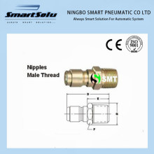 St Series Brass Straight Through Quick Couplings